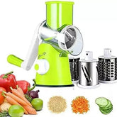 Cortador Rallador De Verduras Giratorio Multifuncional